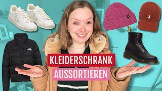 Kleiderschrank aussortieren (Schuhe, Jacken & Accessoires)