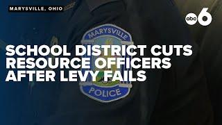 What's next now that the school resource officer program is cut from Marysville Schools?