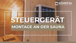 So montieren Sie das Sauna - Steuergerät Easy Bio | Karibu | Schritt für Schritt