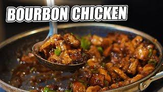 Mall Memories at Home: Spicy Bourbon Chicken Recipe!