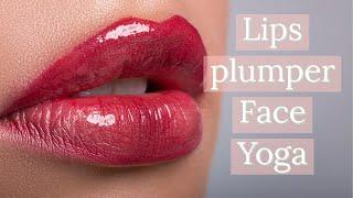 Lips plumper Face Yoga, STEP BY STEP