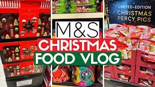 M&S FOOD VLOG | Christmas Food in M&S | The best supermarket in the UK?! |  JOS ATKIN