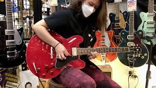 Tokai Premium Series ES180 See Through Red #2144744 Tone Check