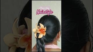 Claw clip Hairstyle  | Long hair hairstyle #clawclip #hairstyle