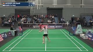 Match point - Julie Dawall Jakobsen vs Huang Yu-Hsun - WS, SF - Scottish Open 2024