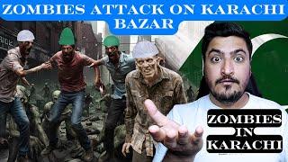 Zombies attacked Dream Bazaar in Karachi | Reign of zombies in Karachi city