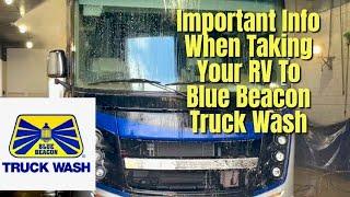 Things RV Owners Should Know About Blue Beacon Truck Wash