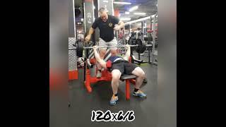 Bench press. Artyom Iskhakov . 120 kg.