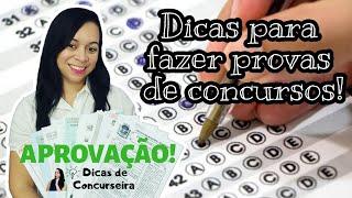 Dicas e experiências para fazer provas de concursos - Dicas de Concurseira