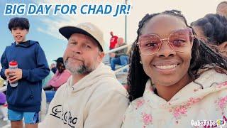 BIG DAY FOR CHAD JR!