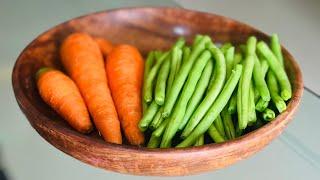 Beans Carrot Fry | Simple and Quick Fry Recipe | Healthy Beans Carrot Stir Fry |Delicious Fry Recipe