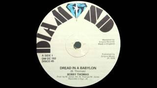 12'' Bobby Thomas - Dread In A Babylon (& dub)