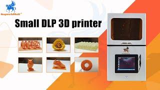 SuperbMelt small DLP 3D printer, how to print castable resin model for jewelry and handcraft casting