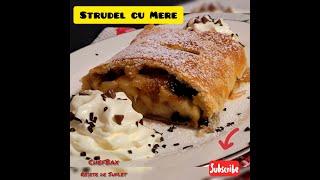 Strudel cu Mere | Reteta de suflet simpla cu aluat foietaj .