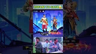 I Rocked And Rofani Shocked  - Garena free fire Max #shorts #freefire