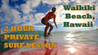 Kahu Surf School, Waikiki Beach, Hawaii, 2 Hour Private Surf Lesson