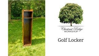 DIY Golf Locker - How to Build - Woodworking