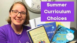 Homeschool Summer Curriculum Choices || How We Homeschool In The Summer