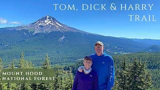 Tom, Dick and Harry Trail // Awesome views of Mt. Hood and other snow capped volcanic peaks!