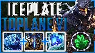 Blue Iceplate Vi is a side lane MENANCE with insane lockdown!! - Vi Top | Season 14 LoL