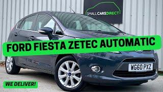 Used Ford Fiesta Zetec Automatic Petrol For Sale @SmallCarsDirect, New Milton, Hampshire