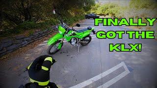 I Bought The KLX 300!