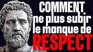 9 ATTITUDES QUI DÉSARMENT CE QUI VOUS MANQUE DU RESPECT | PERSPECTIVES STOÏQUE