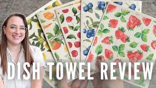 These Swedish Kitchen Dish Towels make cleaning fun and easy!