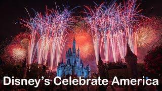 Disney's Celebrate America Fourth of July Fireworks at The Magic Kingdom (4K)