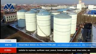 peanut/soybean oil processing plant built by WETO