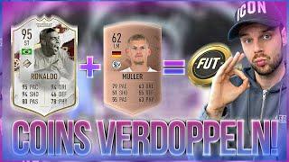 COINS VERDOPPELN MIT DIESER METHODE! LOW BUDGET TRADING BESTE FIFA 23 TRADING TIPPS  DEUTSCH