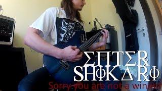 Enter Shikari - Sorry you're not a winner ( guitar cover )