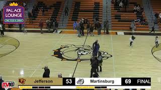 West Virginia High School EPAC Boys Basketball: Jefferson Cougars @ Martinsburg Bulldogs (1.4.2025)