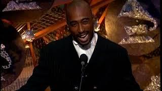 Tupac introduces Kiss at the 1996 Grammy Awards