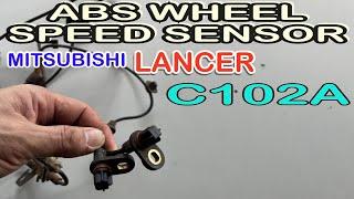 HOW TO FIXED and REPLACED ABS WHEEL SPEED SENSOR ( C102A )