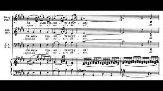 Soave sia il vento (Così fan tutte - W.A. Mozart) Score Animation