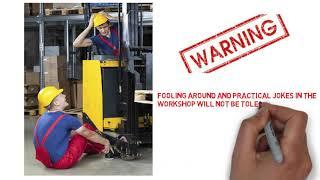 Auto workshop rules and safety rules