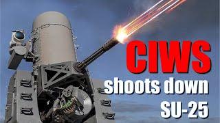 Phalanx CIWS shoots down attacking SU-25! - Military Simulation - ArmA 3