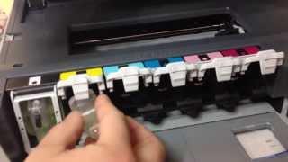 How To Clean Printer Head in HP Printers HP Photosmart 8200 C8100 C5180 C6180