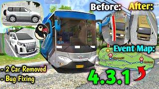 New Update 4.3.1! - Added New Banner and Removed Cars in Bus Simulator Indonesia  | Bus Gameplay