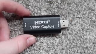 USB HDMI Video Capture Card Unboxing