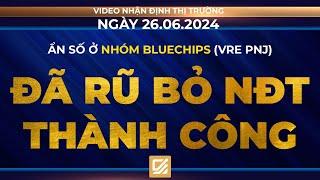 Chứng khoán ngày 26/06/2024: Ẩn số ở nhóm Bluechips (VRE PNJ) - Đã rũ bỏ nđt thành công