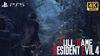 Resident Evil 4 Remake | FULL GAME WALKTHROUGH (Hardcore) | PS5 4K 60FPS Gameplay