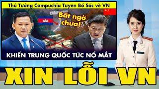 Toàn Dân Campuchia Xấu Hổ Nhục Nhã Xuống Đường Xin Lỗi VN Khi Nghe Thủ Tướng Phát Biểu Điều Này