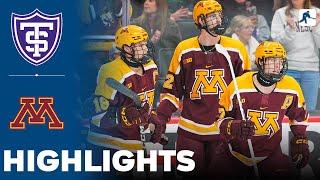 St Thomas vs Minnesota | NCAA College Hockey | Highlights - October 26, 2024