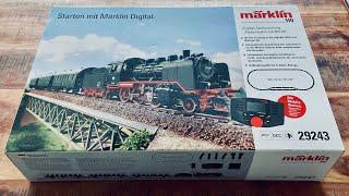 Märklin Modelleisenbahn Startpackung 29243 Nebenbahn mit BR 24 - Test & Unboxing H0 Modellbahn 1:87