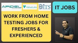 WFH Testing Jobs | Manual Testing| QA Jobs| Rd Automation Learning