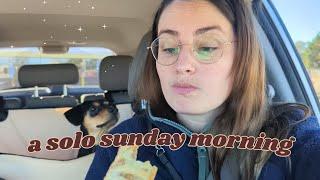 Spend a solo Sunday morning with me!  dog mom duties, computer fixing, and an aldi run.