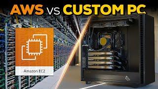 AWS vs Custom PC for Deep-learning | RTX 4080 compared | TheMVP