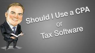 Should I use a CPA or Tax Software